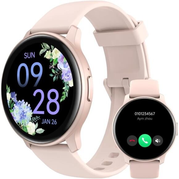 Women Answer/Make Calls/Quick Reply, Samsung Android iPhone Pink main image 4